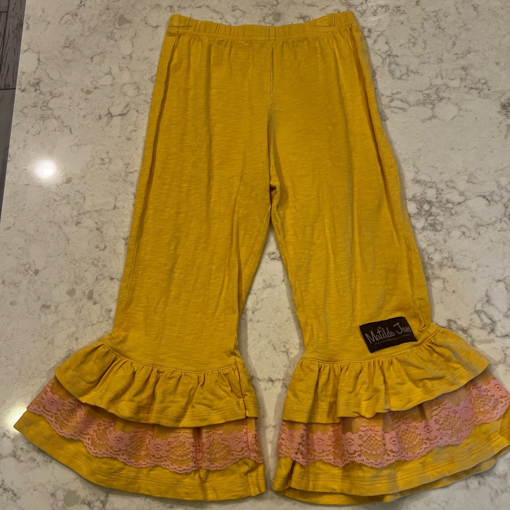 Matilda Jane Sunny Yellow Pants